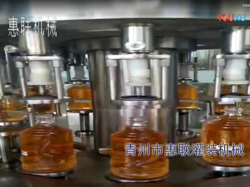 全自动食用油灌装设备 全自动食用油灌装设备
