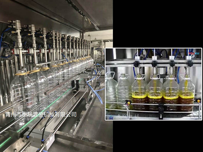 全自动食用油灌装机 全自动食用油灌装机