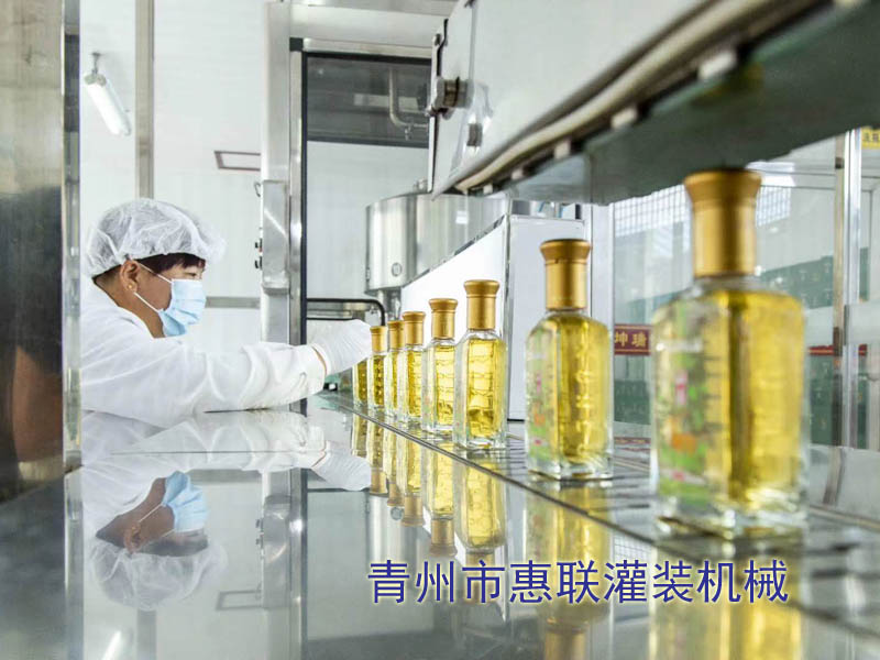 瓶装橄榄油灌装机生产线