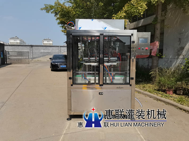 4头全自动活塞食用油灌装机