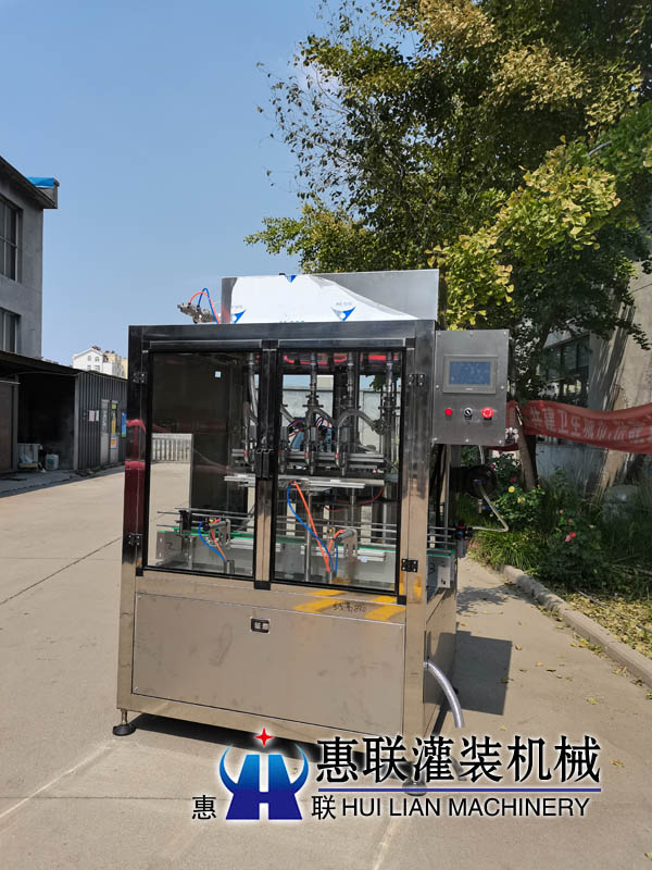 4头全自动活塞食用油灌装机